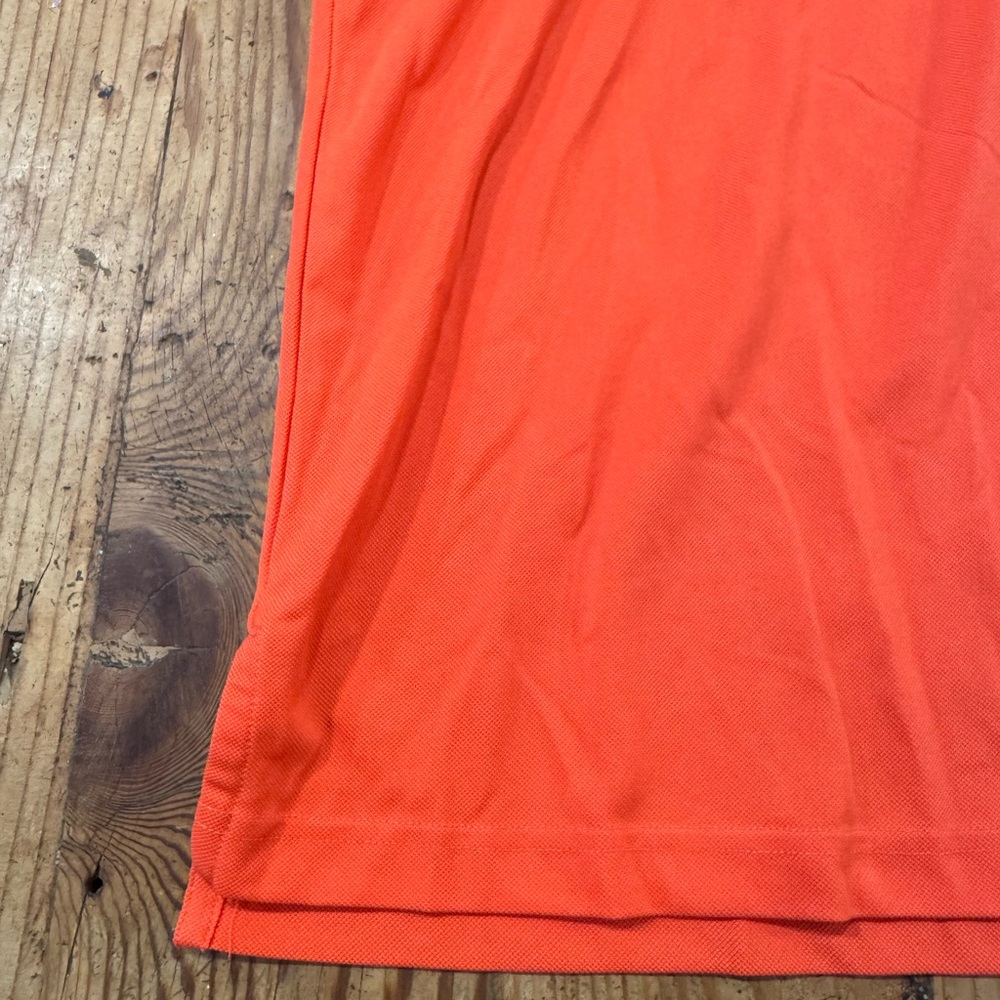 Vibrant Orange Performance Polo Shirt - Picture 5 of 5